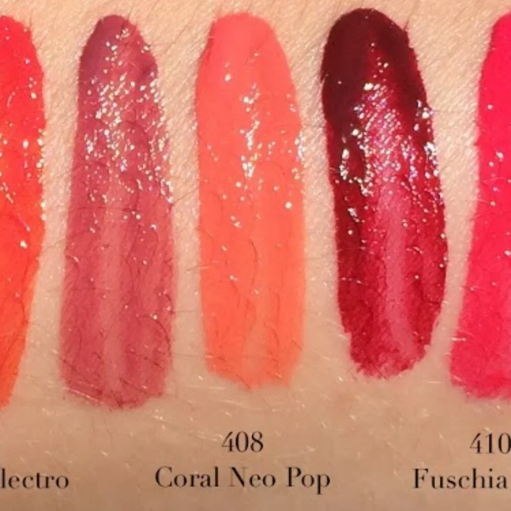 Yves Saint Laurent Vinyl Cream Lip Stain in 408 Corail Neo-Pop NIB